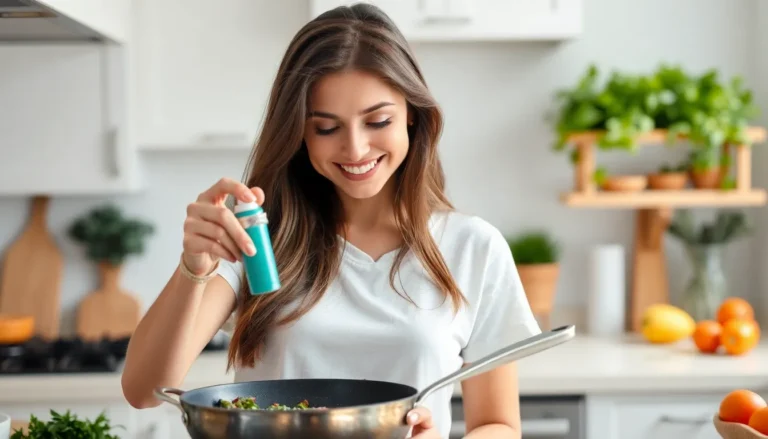 healthy cooking spray