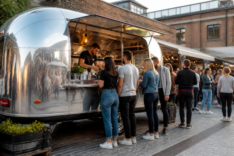Why Airstream Catering Trailers Are Changing the Street Food Scene in the UK